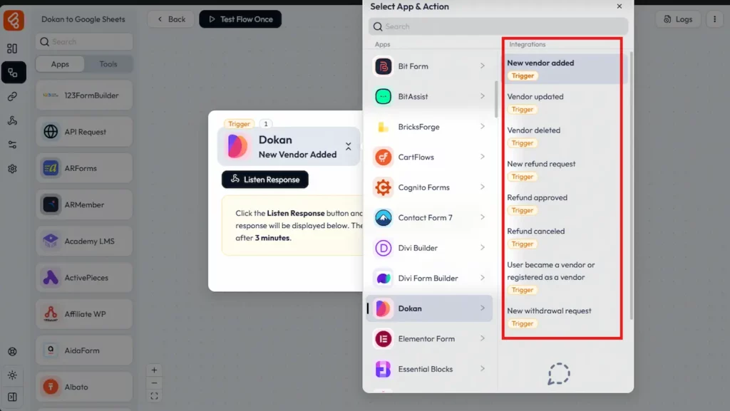 Multivendor-Marktplatz-Automatisierung