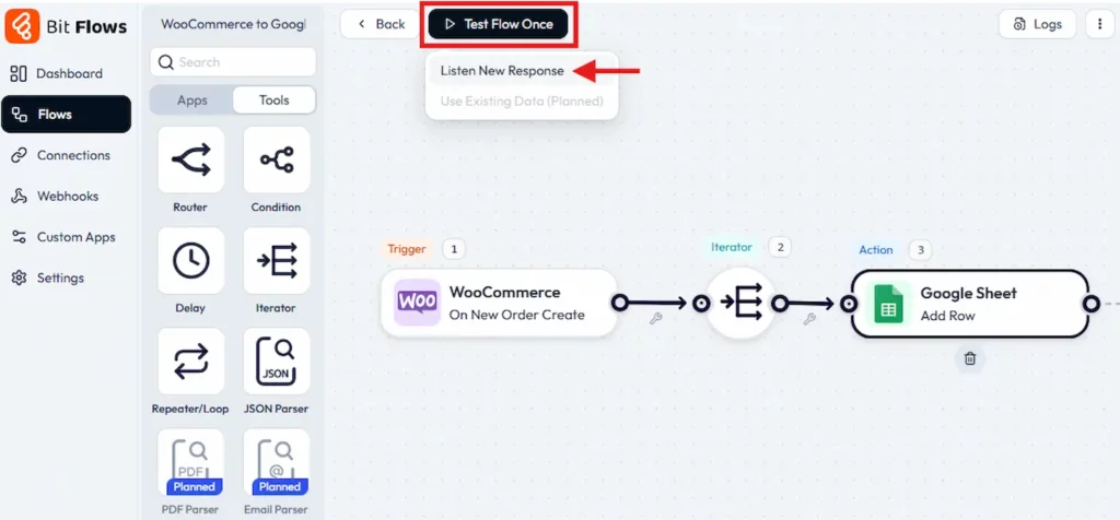 WooCommerce en Google Sheet-integraties 