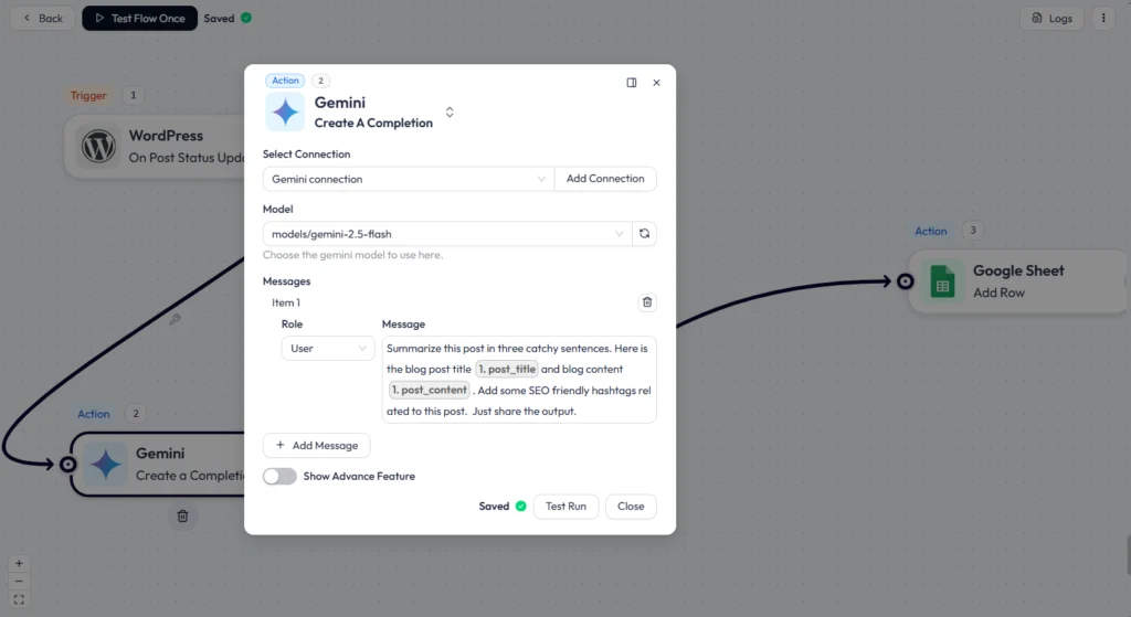 Conectar Google Gemini a WordPress