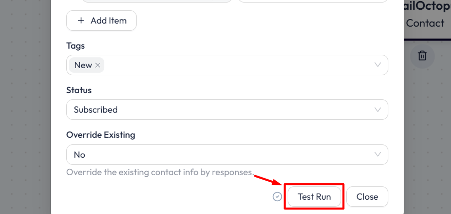 MailerPress Integrations as Action
