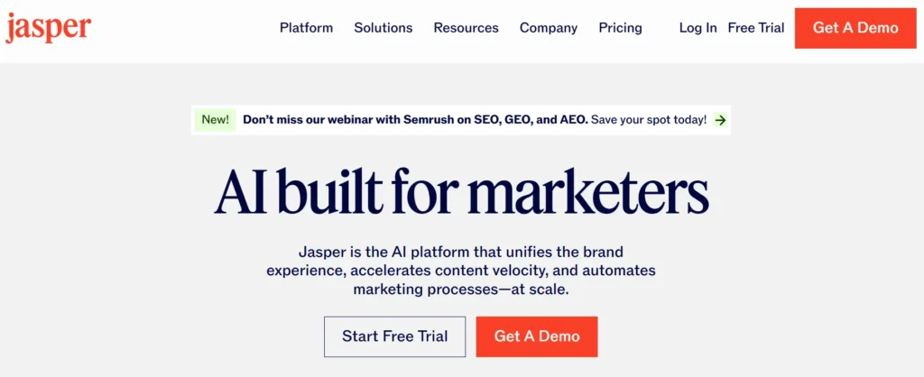 Jasper AI - La mejor herramienta de redacción publicitaria para startups
