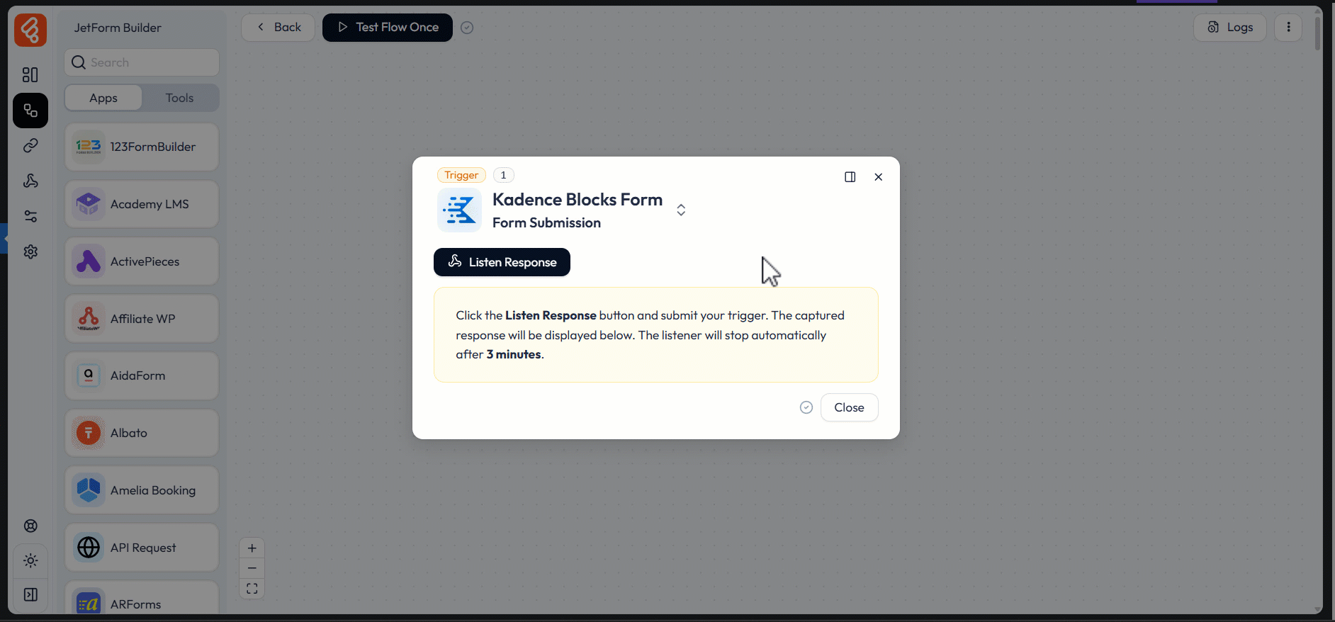 Kadence Blocks Form 1