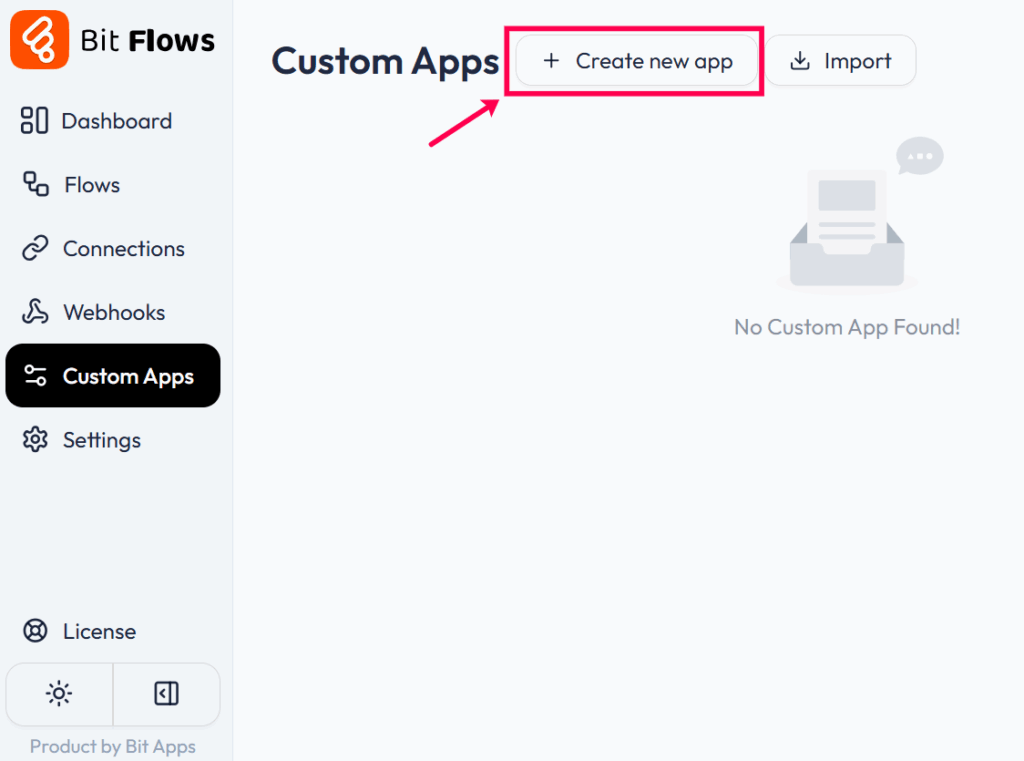Integrazioni API senza codice con l'applicazione personalizzata Bit Flows