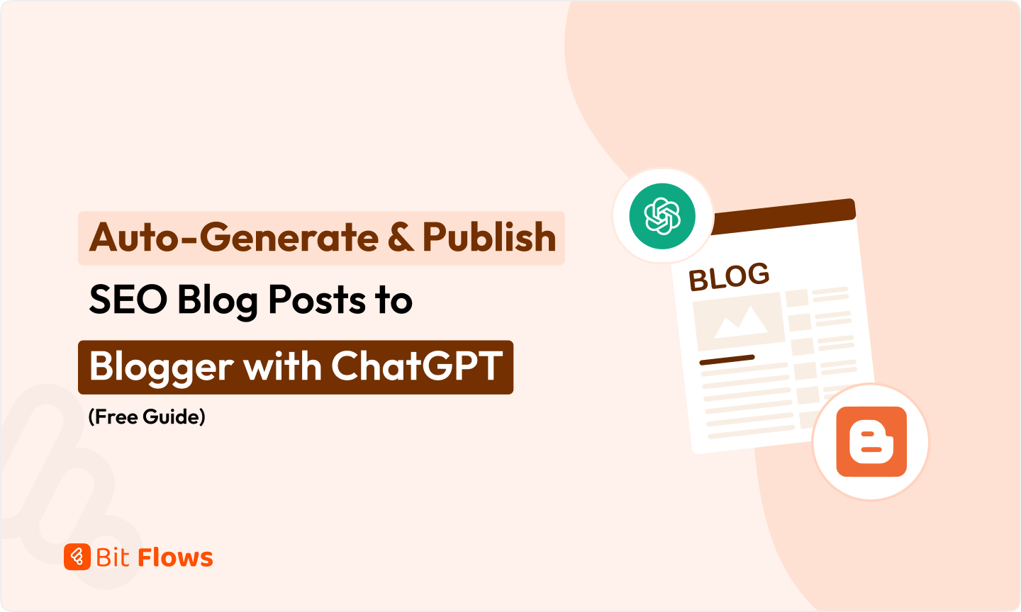 Generar y publicar automáticamente entradas de blog SEO en Blogger con ChatGPT