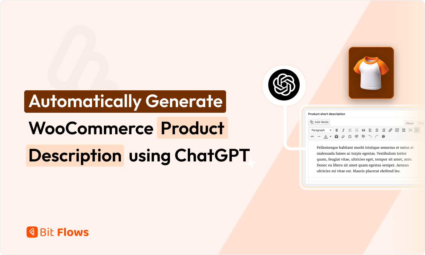 Automatische Generierung von Woocommerce-Produktbeschreibungen mit Chatgpt