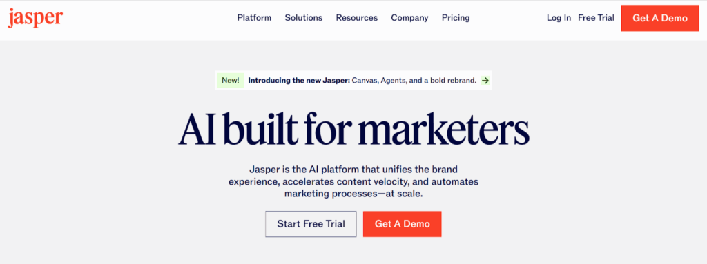 Jasper AI ( Creación y mejora de contenidos )