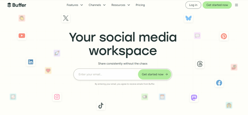 Buffer ( Automatización de redes sociales )