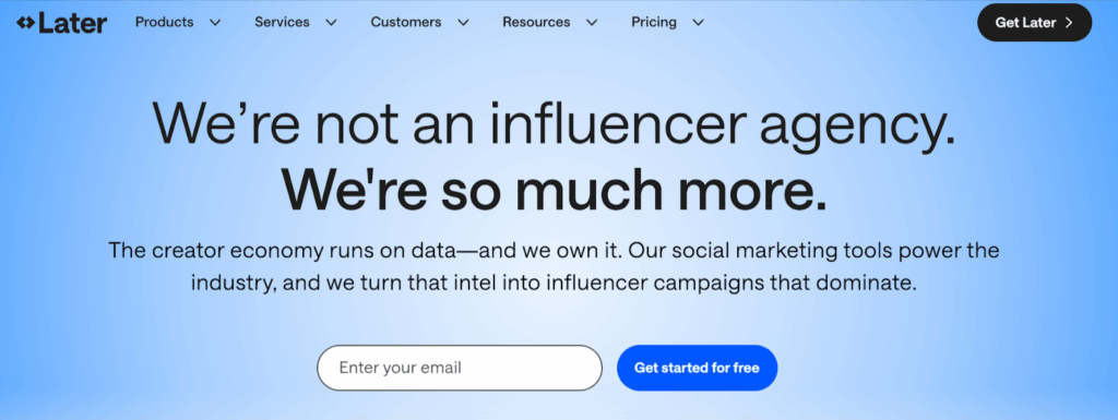 Más tarde ( Programación de contenidos visuales )