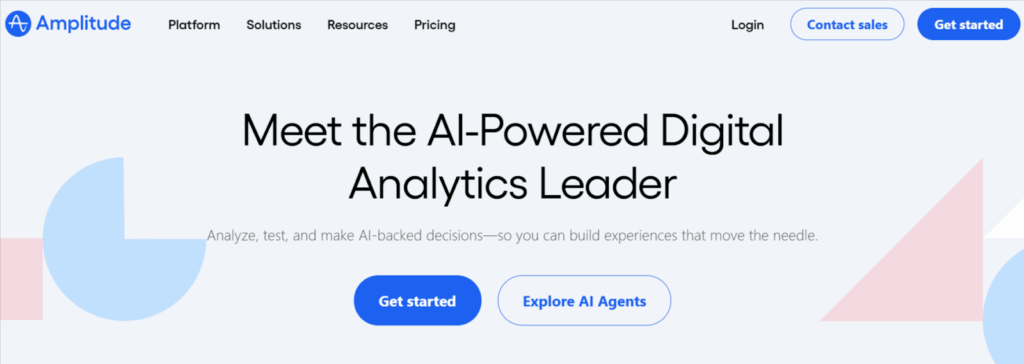 Amplitude ( Retención de usuarios y optimización de productos )