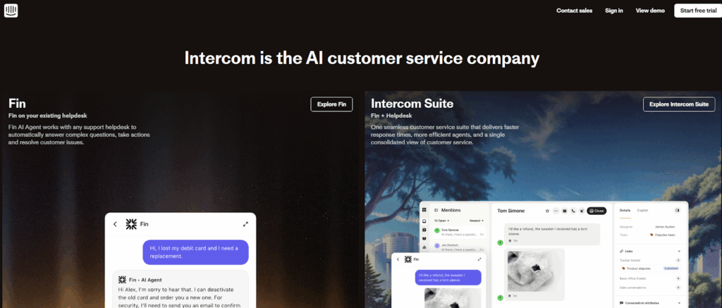 Intercom ( Plataforma de IA conversacional )