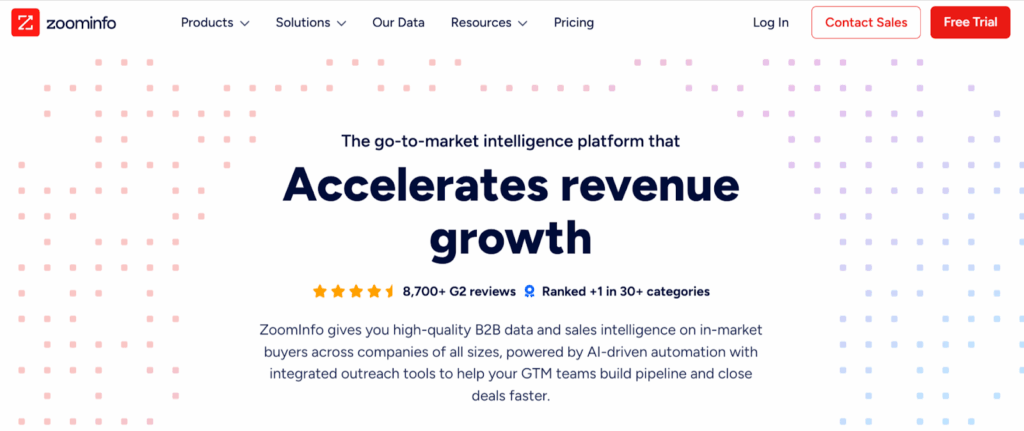 ZoomInfo ( Una plataforma para la inteligencia de ventas )