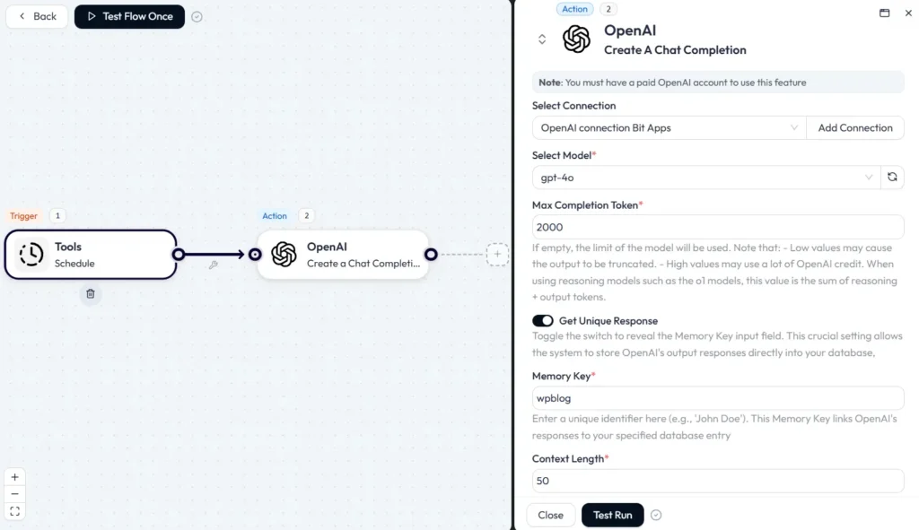 Integración de ChatGPT con WordPress para la publicación automatizada de entradas de blog