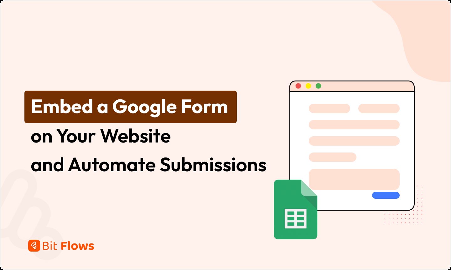 Embed Google Forms