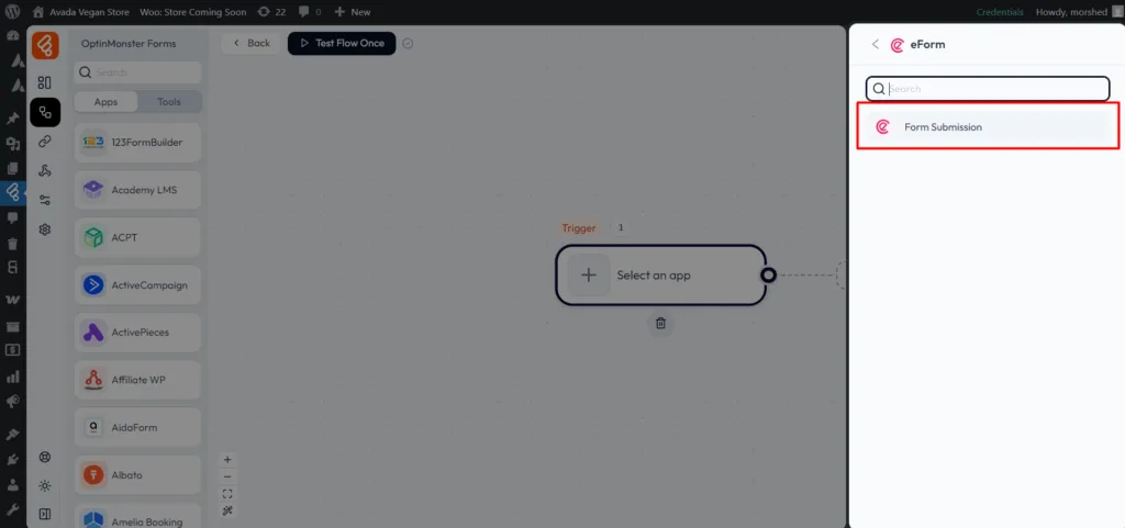 eForm integrations