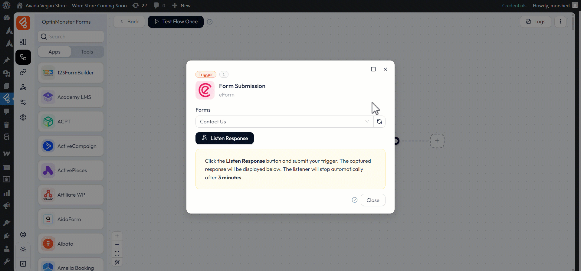 eForm integrations