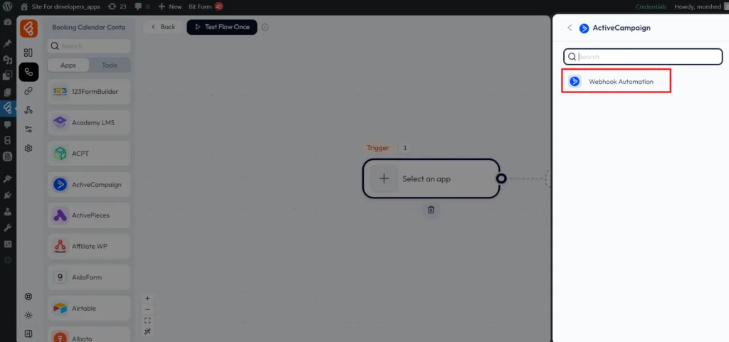 ActiveCampaign trigger