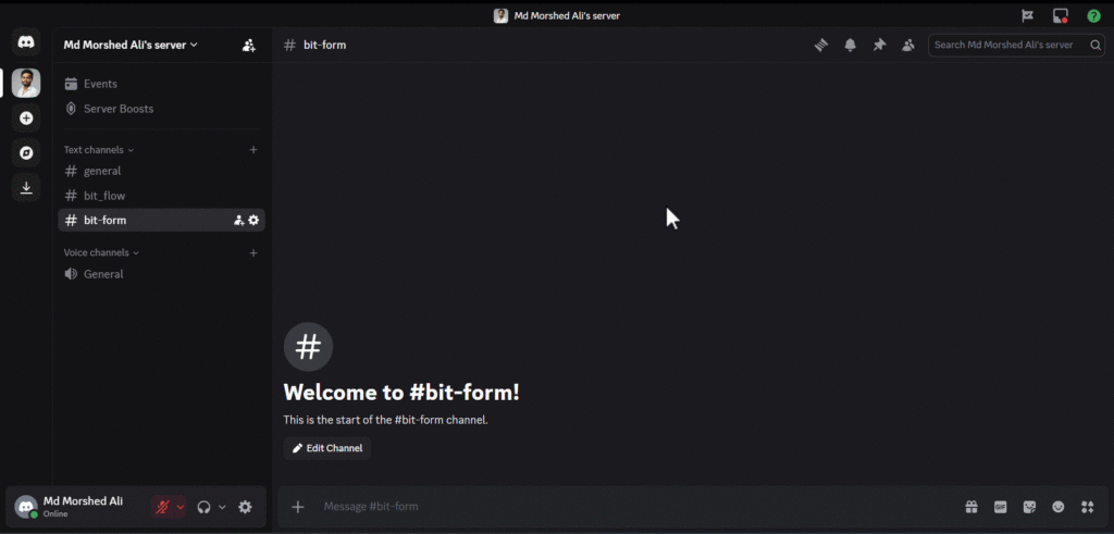 Discord Integrations as Action