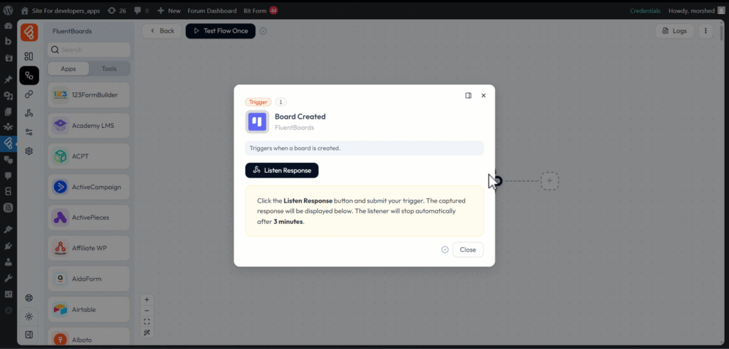 FluentBoards Integrations