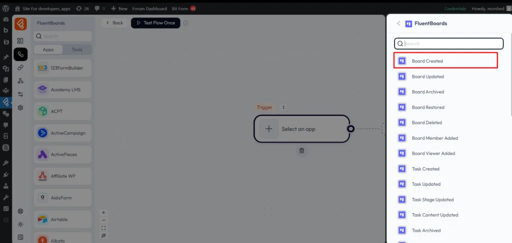 FluentBoards Integrations