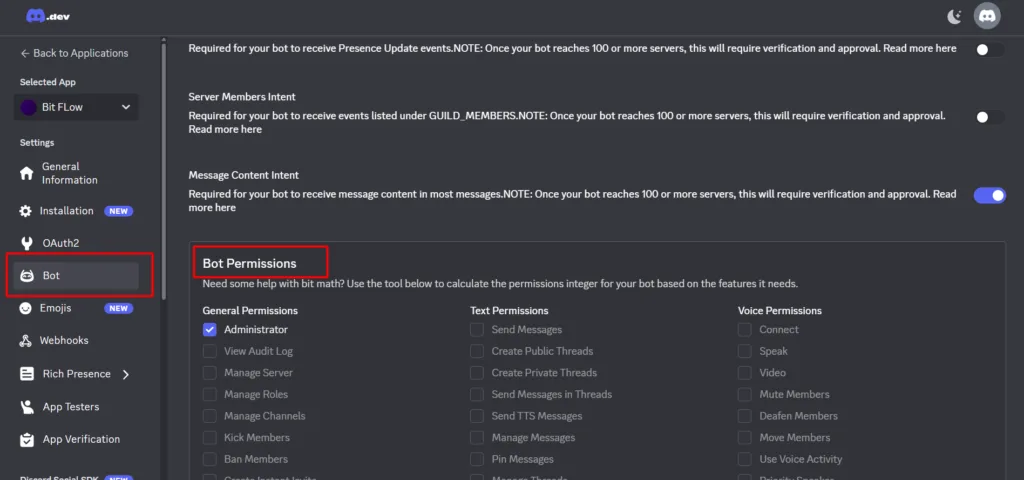 Discord Integrations as Action