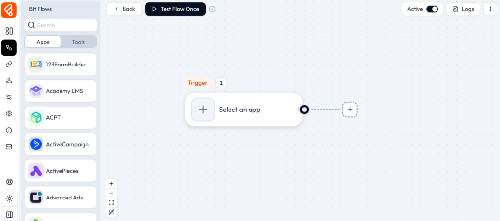 Bit Flows Automation Dashboard