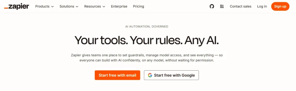 Zapier automation plugin