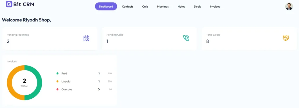 Bit CRM Client Portal